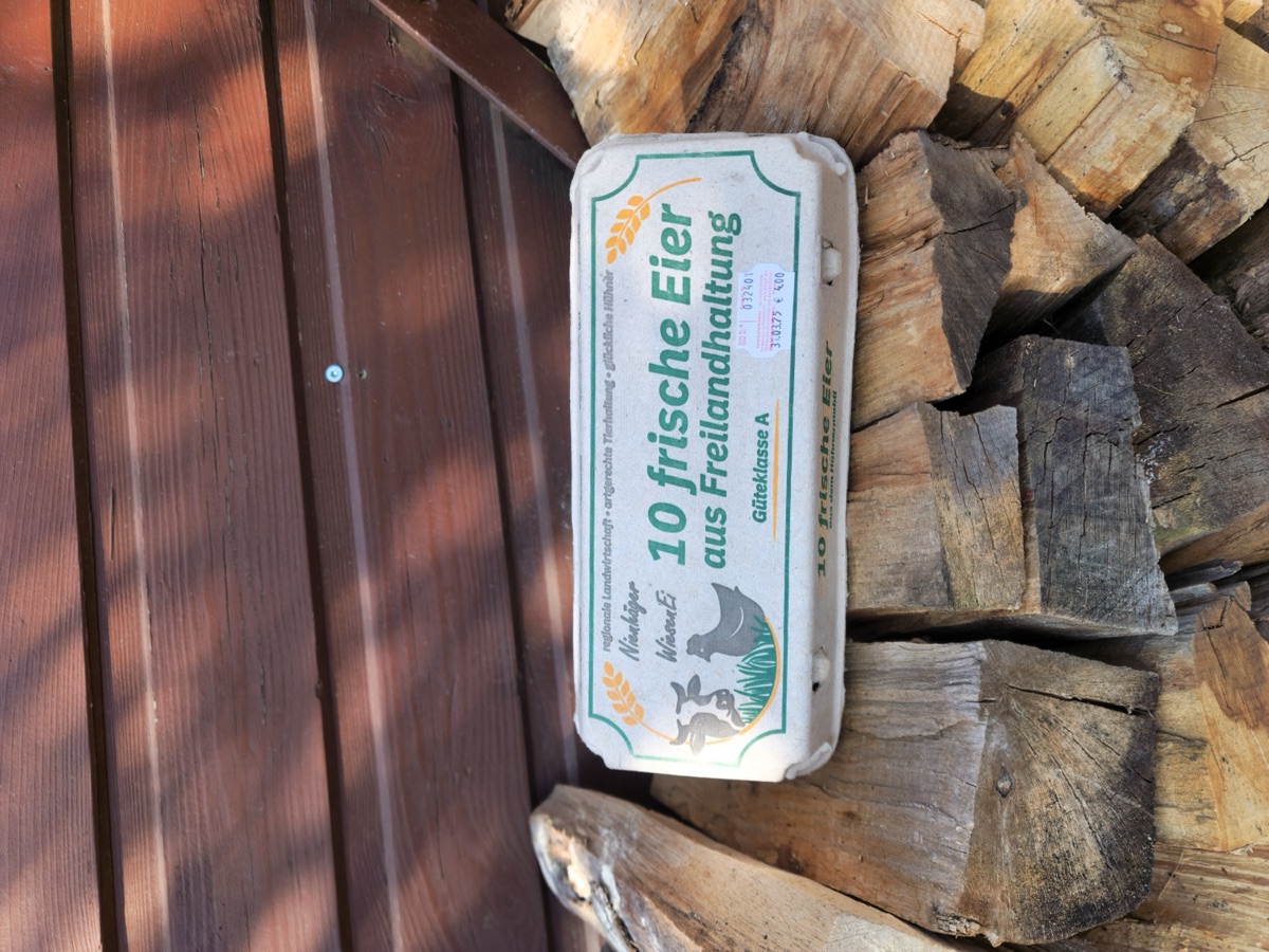 Frische Freilandeier